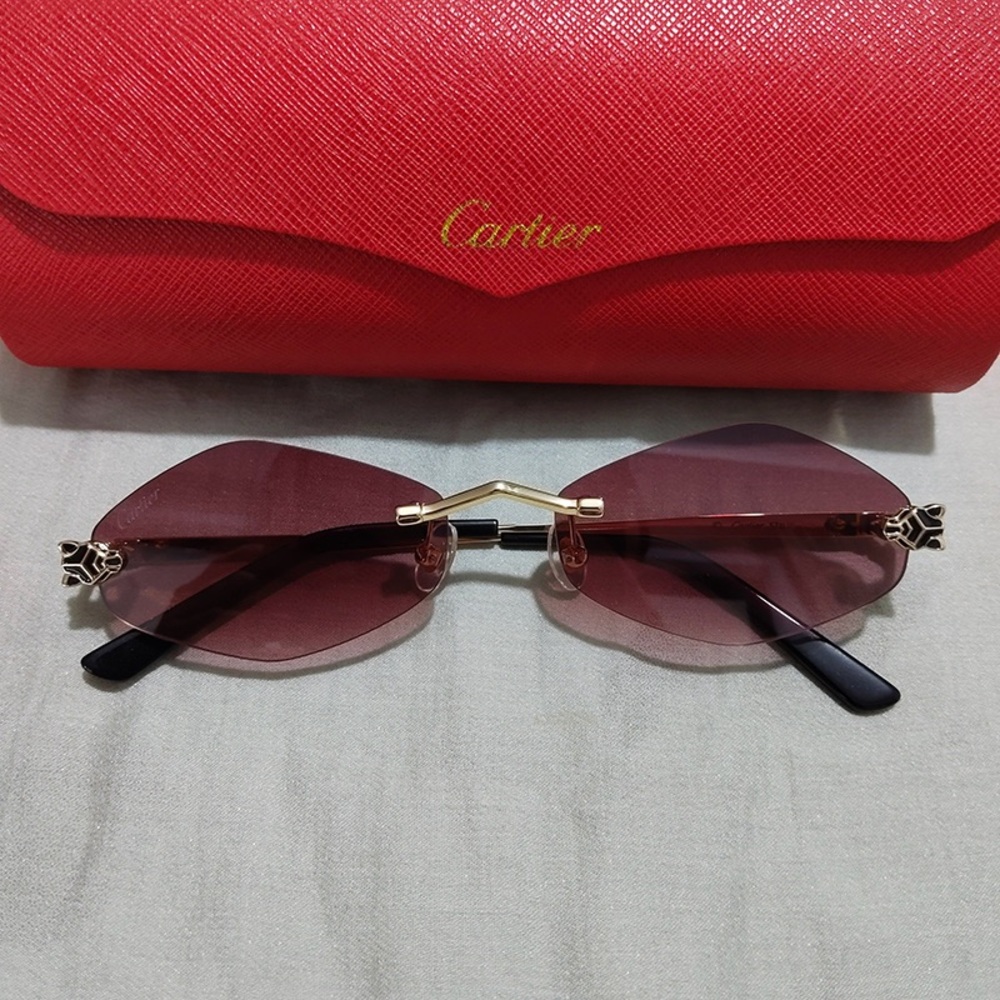 Cartier Sunglasses Pink
